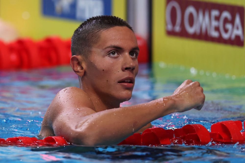 „Unul dintre cei mai strălucitori tineri!” Reacția presei internaționale după calificarea lui David Popovici în finala Campionatului Mondial _7