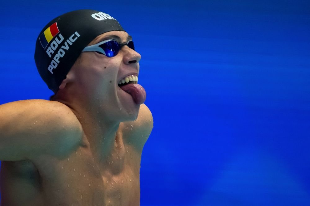 „Unul dintre cei mai strălucitori tineri!” Reacția presei internaționale după calificarea lui David Popovici în finala Campionatului Mondial _14