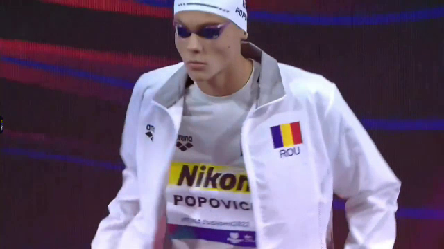 Reacția presei din Ungaria, după ce David Popovici a scris istorie la Budapesta