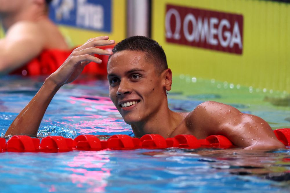 David Popovici, cursă fenomenală! A cucerit aurul la 200 m liber, la primul Mondial de seniori din carieră. Reacția sportivului în vârstă de 17 ani _9