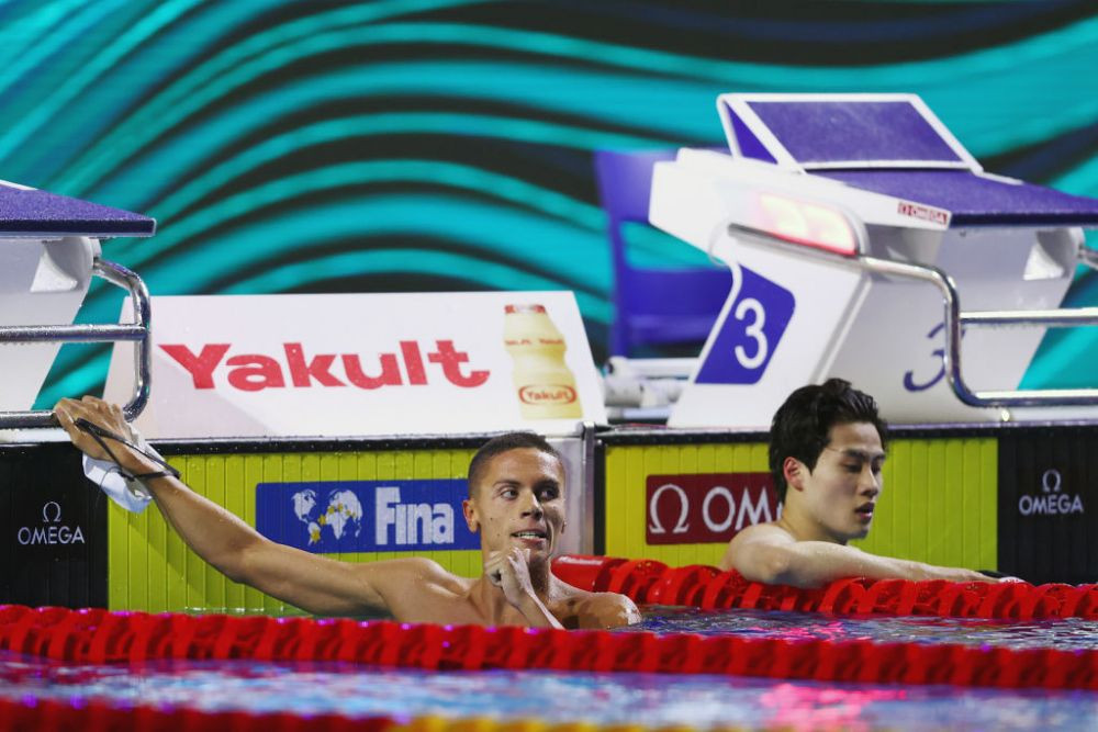 David Popovici, cursă fenomenală! A cucerit aurul la 200 m liber, la primul Mondial de seniori din carieră. Reacția sportivului în vârstă de 17 ani _22