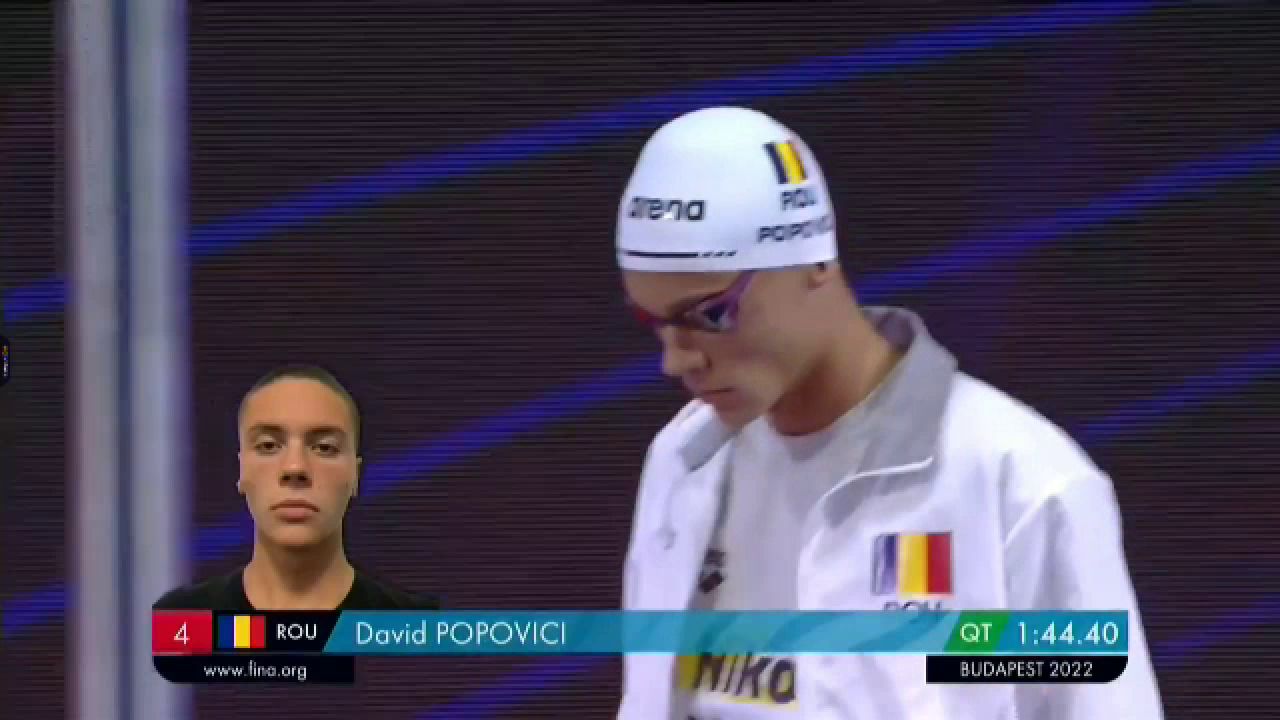 Eduard Novak, reverență pentru David Popovici:
