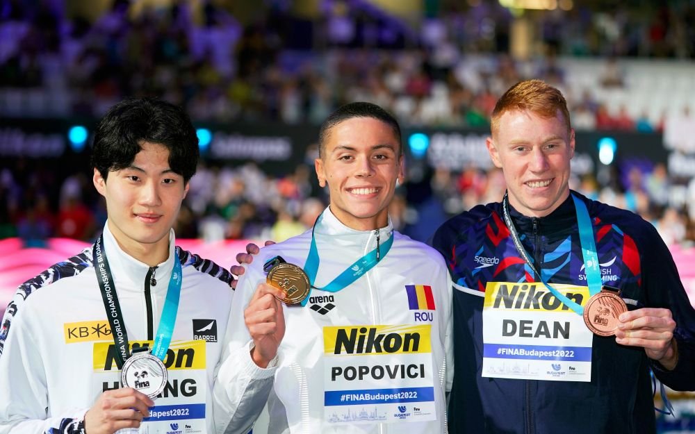 L'Equipe, elogiu pentru David Popovici după ce a realizat un nou rezultat istoric la Mondial în semifinalele de la 100 m liber_7