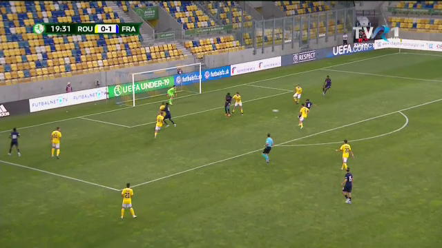 România U19 - Franța U19, 1-2. Final de partidă, 