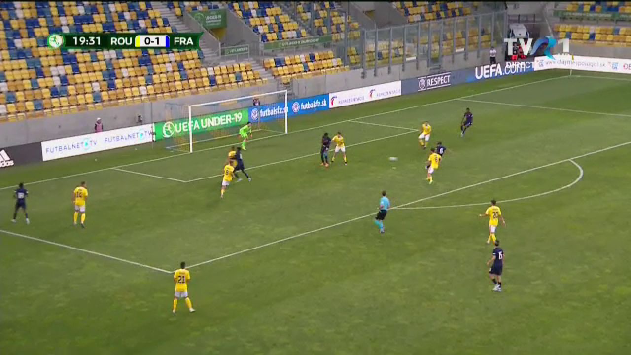 România U19 - Franța U19, 1-2. Final de partidă,