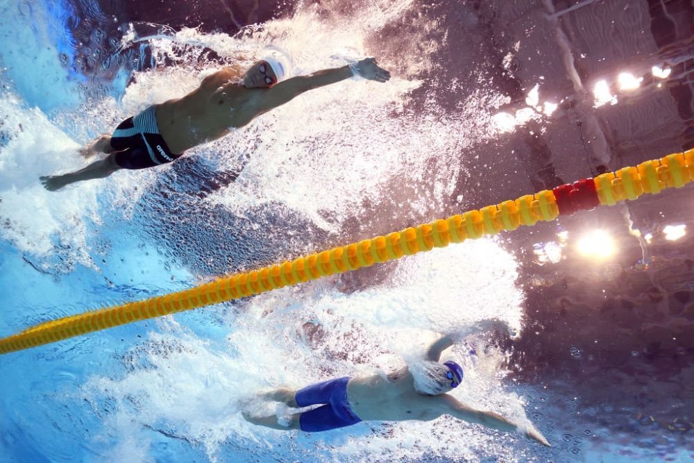 Dublu campion mondial, David Popovici a transmis un mesaj în limba română la Budapesta_6