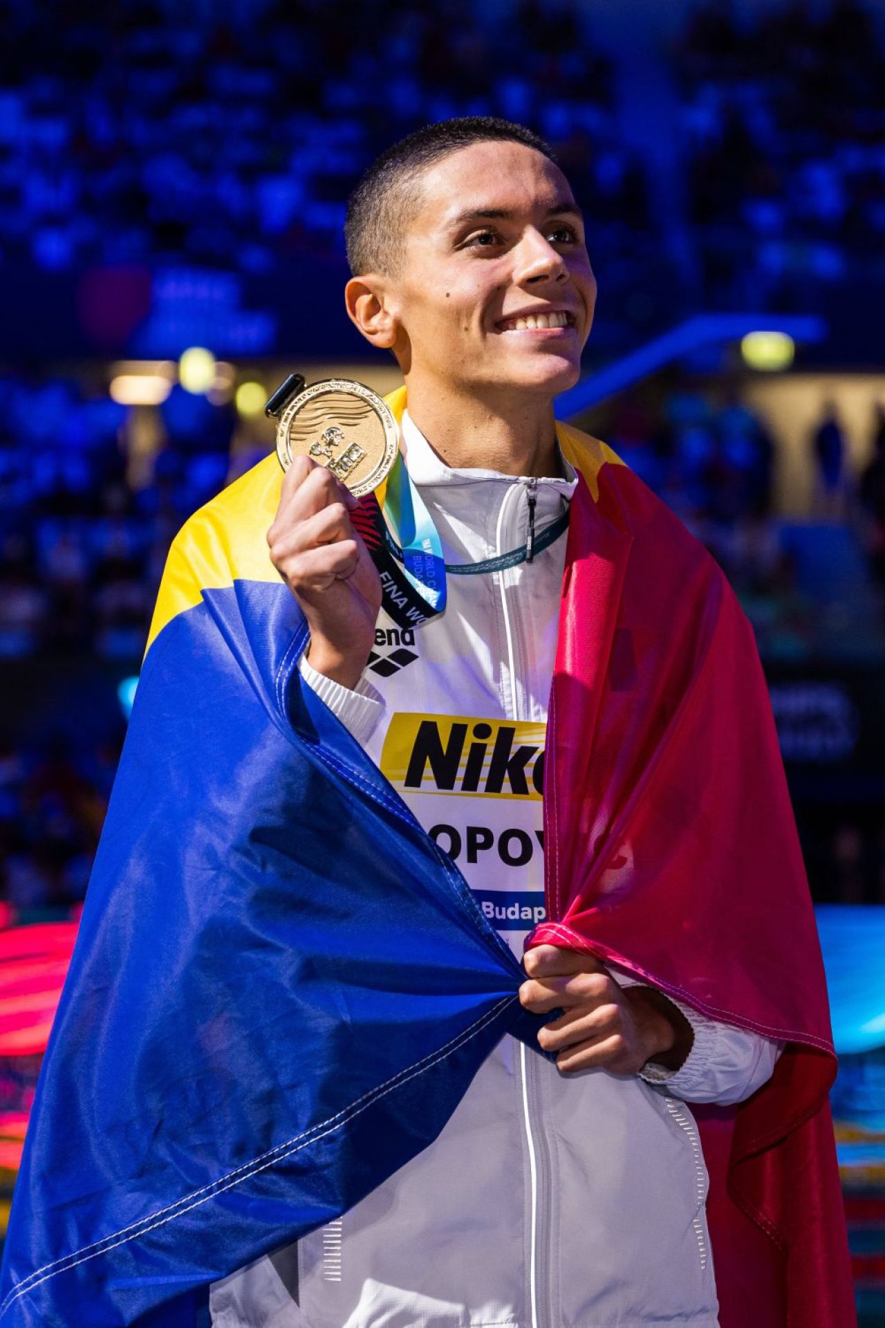 David Popovici, ”puștiul-minune” din sportul românesc: ”Dacă vreodată o să mi se urce la cap, știu că voi primi două palme imaginare de la apropiații mei”_13