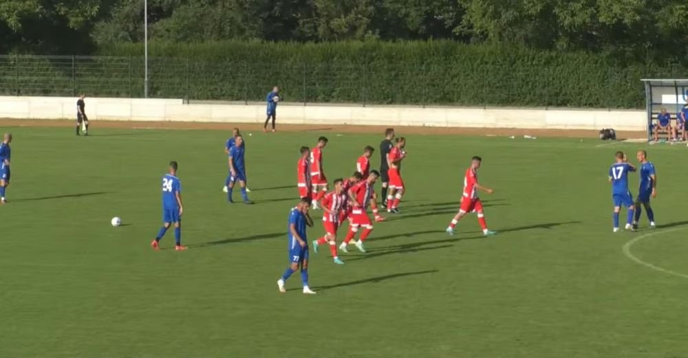 Fotbalistul disputat la un moment dat de Rom&acirc;nia și Moldova a marcat &icirc;n amicalul c&acirc;știgat de UTA cu Plovdiv, scor 5-1