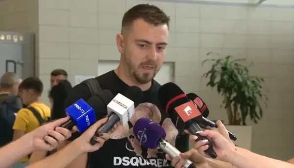 Andrei Miron, la plecarea spre Israel