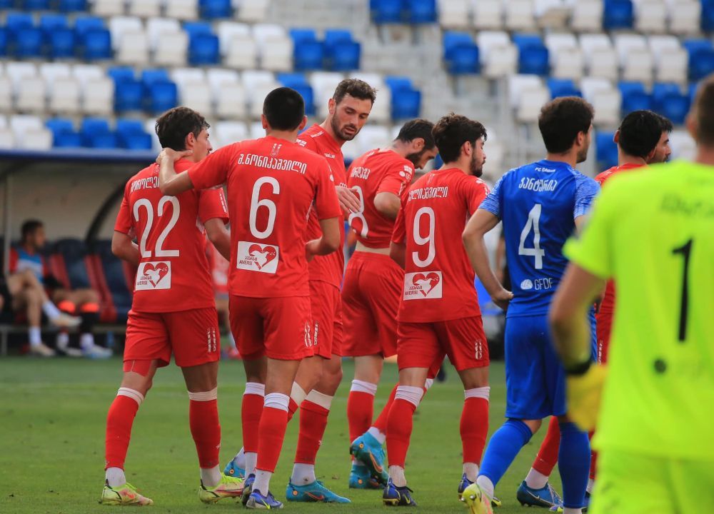 Posibila adversară a lui FCSB din Conference League, Saburtalo, avea 3-1 în minutul 87. Cât s-a terminat meciul_13
