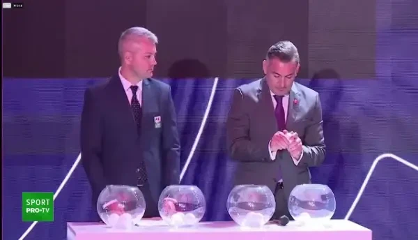 Tot „Arnold” a scos-o la capăt! Ilie Dumitrescu, moment savuros la tragerea la sorți! Bila a refuzat să se deschidă