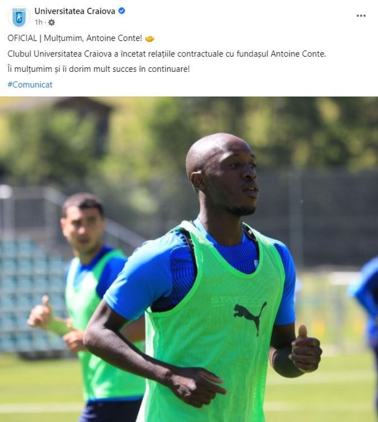 Universitatea Craiova a anunțat despărțirea de jucătorul crescut la PSG! Oltenii au renunțat la el _1