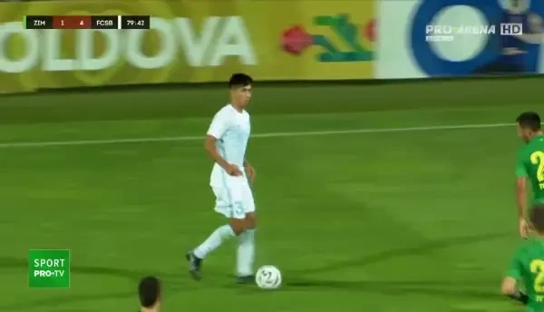 FCSB-Zimbru Chișinău: Gol Ivan Mamut