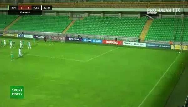 FCSB-Zimbru Chișinău: Gol Ianis Stoica