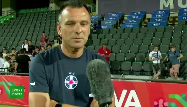 Toni Petrea, prima reacție după amicalul c&acirc;știgat la scor cu Zimbru Chișinău: Mă interesează mai mult exprimarea jucătorilor