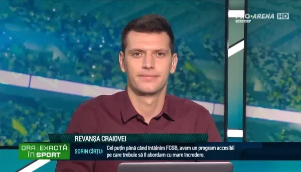 Valeriu Iftime, în direct la emisiunea Ora Exactă în Sport
