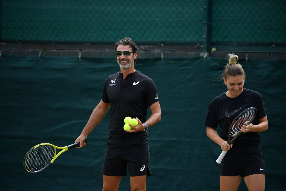 Reacția lui Patrick Mouratoglou după victoria entuziasmantă a Simonei Halep din optimile de finală de la Wimbledon 2022_7