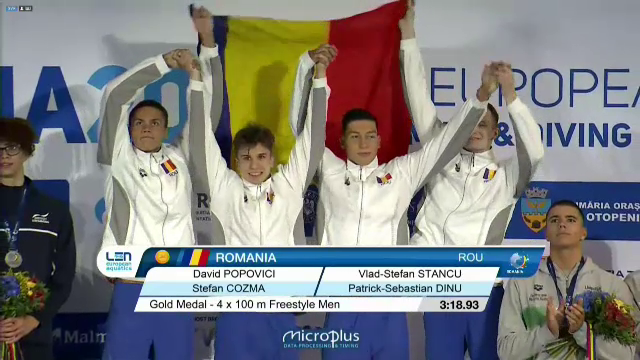 AUR pentru România în finala de la ștafetă 4x100 m liber! _6