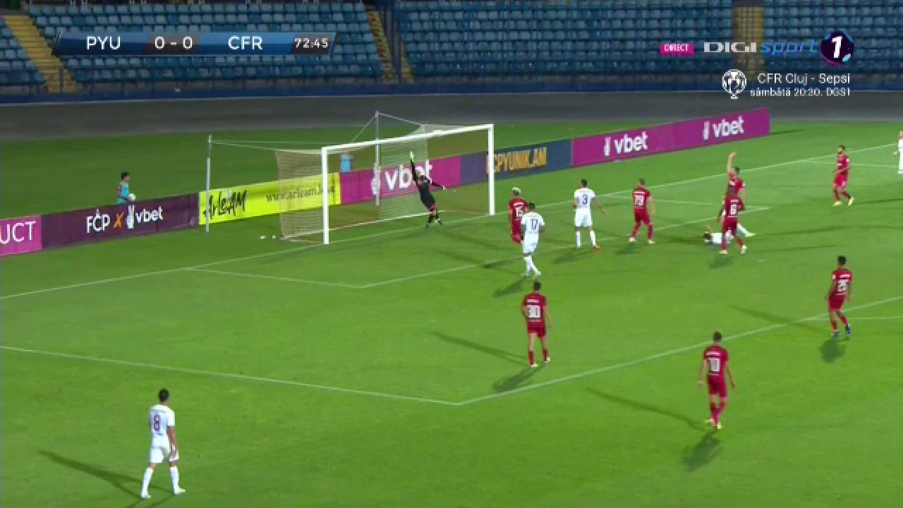 Pyunik Erevan - CFR Cluj 0-0. Campioana României nu a reușit să bată o echipă care nu a ajuns aproape deloc la poarta lui Bălgrădean _4
