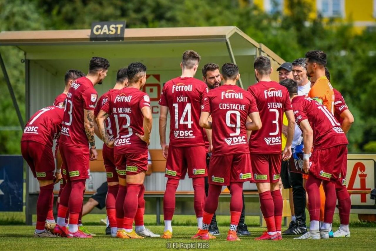 Rapid a picat examenul de Champions League! Slavia Praga a dat de pământ cu echipa lui Adi Mutu_1