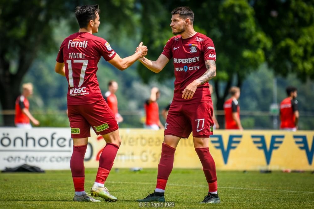 Rapid a picat examenul de Champions League! Slavia Praga a dat de pământ cu echipa lui Adi Mutu_3