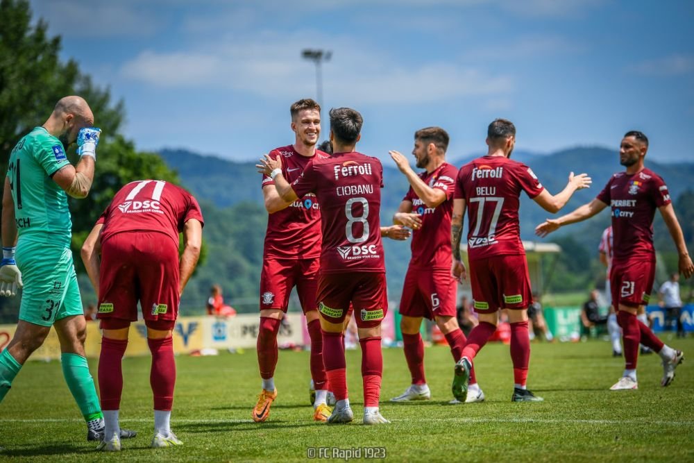 Rapid a picat examenul de Champions League! Slavia Praga a dat de pământ cu echipa lui Adi Mutu_9
