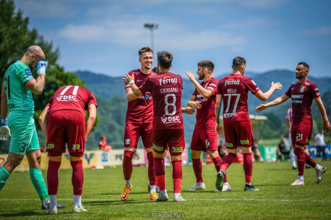 Rapid a picat examenul de Champions League! Slavia Praga a dat de pământ cu echipa lui Adi Mutu_9