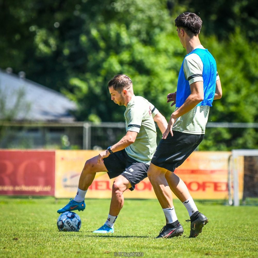 Rapid a picat examenul de Champions League! Slavia Praga a dat de pământ cu echipa lui Adi Mutu_10