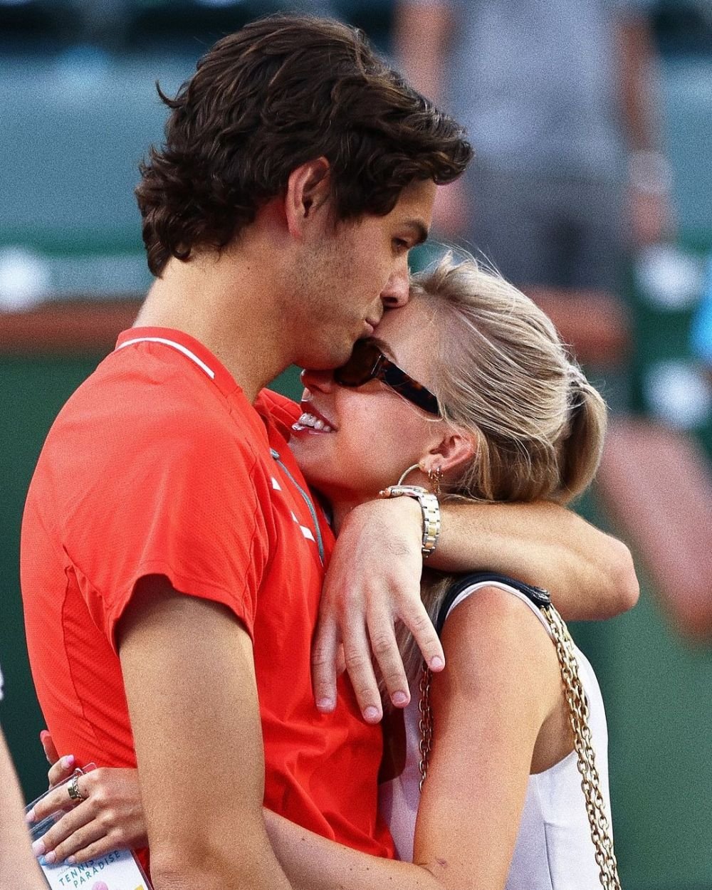 El a făcut spectacol la Wimbledon, dar ochii au fost pe ea în tribune! Cum arată iubita sexy a adversarului lui Nadal _41