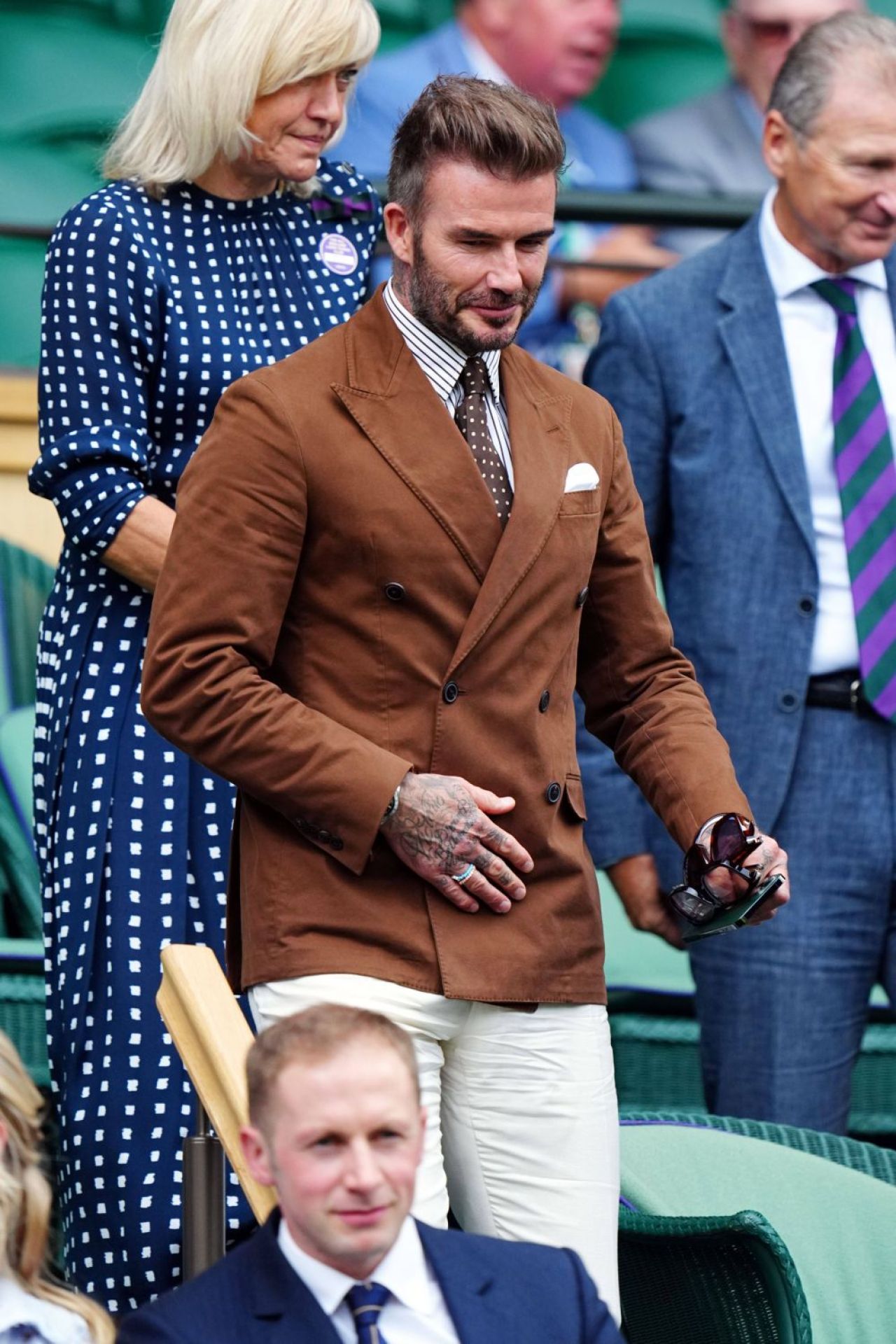 David Beckham, suporter de lux pe terenul central de la Wimbledon. Ce vedete au fost prezente la victoria răsunătoare a Simonei Halep_14