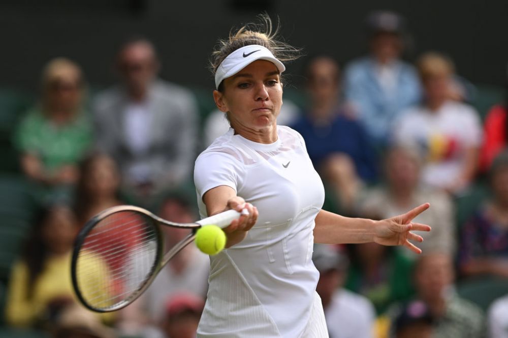 À la Federer sau întâmplare? Lovitura măiastră reușită de Simona Halep în sfertul cu Amanda Anisimova _4