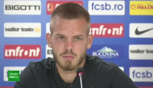 Denis Haruț, pregătit pentru o nouă provocare la FCSB: "Am venit cu doința de a câștiga"