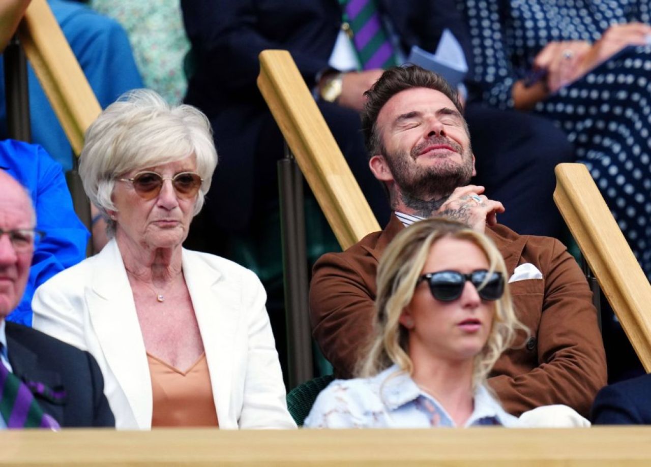 Simona Halep, aplaudată de David Beckham! Imagini spectaculoase cu starul englez_1