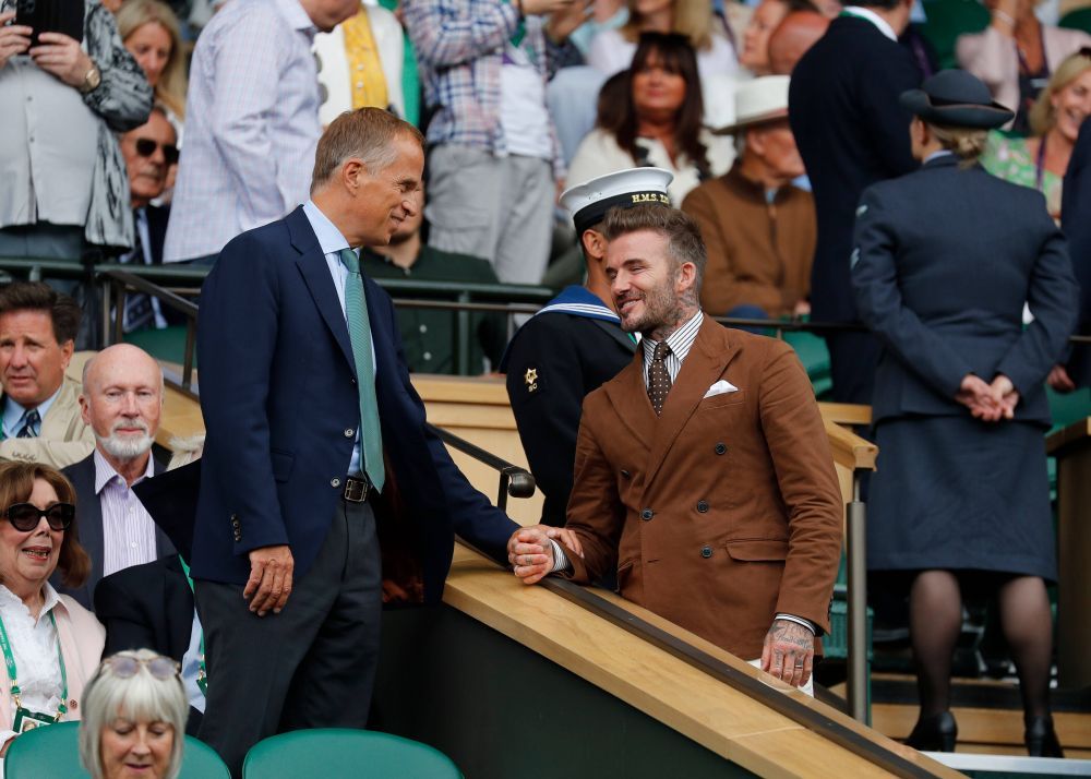 Simona Halep, aplaudată de David Beckham! Imagini spectaculoase cu starul englez_4