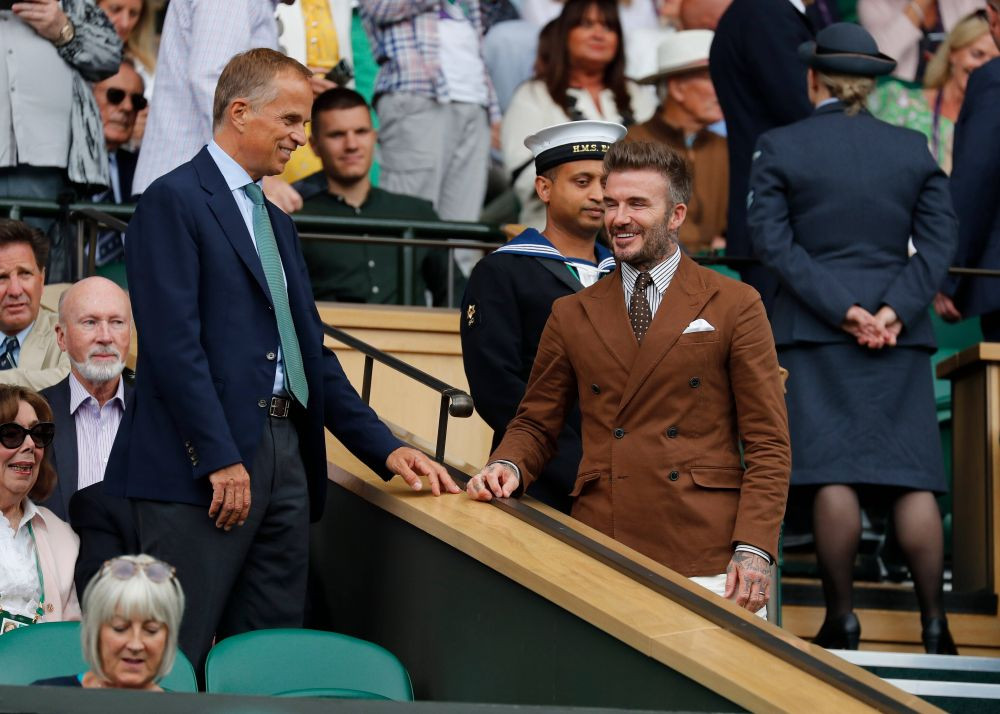 Simona Halep, aplaudată de David Beckham! Imagini spectaculoase cu starul englez_5