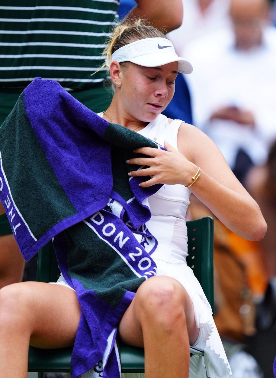 Anisimova, în lacrimi după meciul cu Simona Halep: 