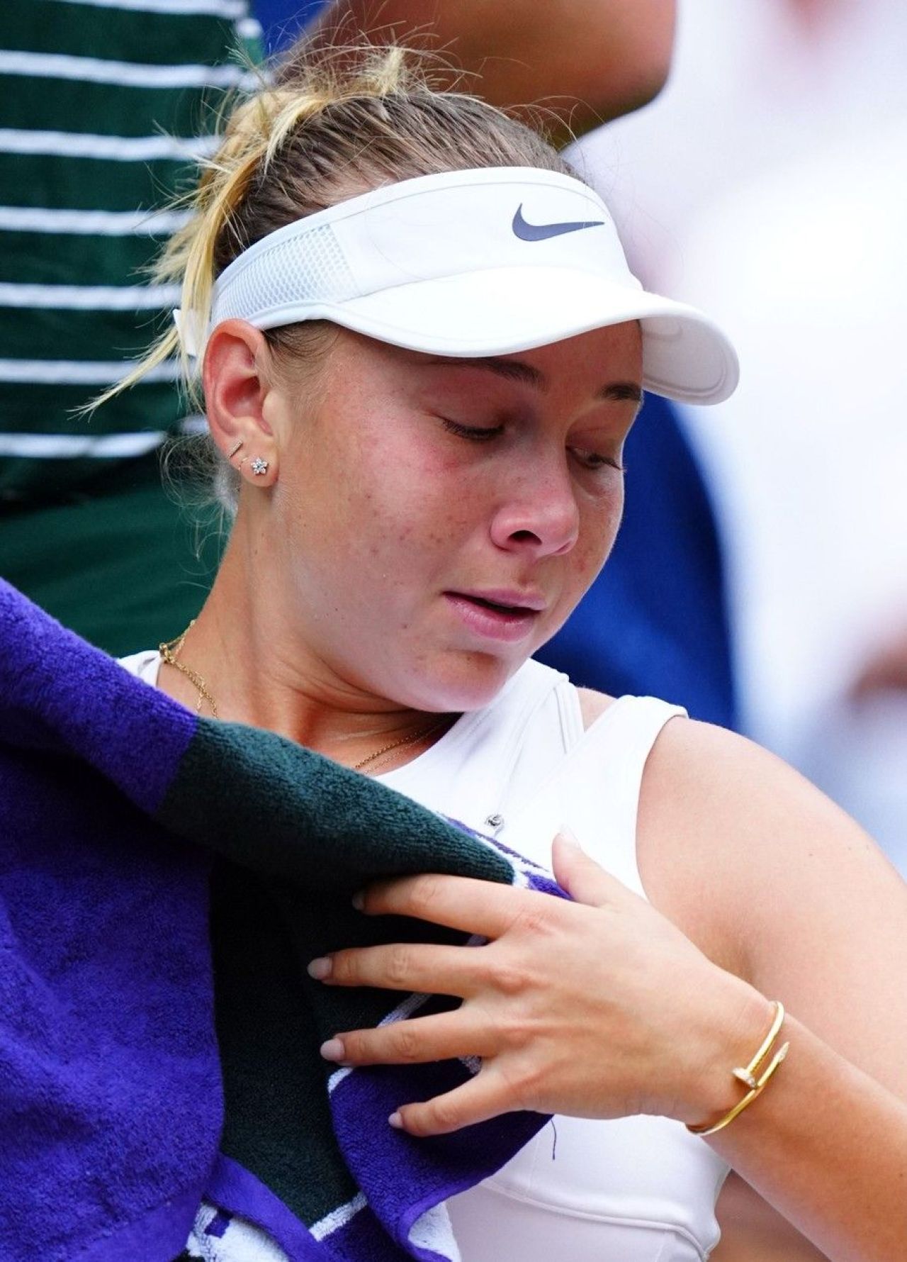 Anisimova, în lacrimi după meciul cu Simona Halep: