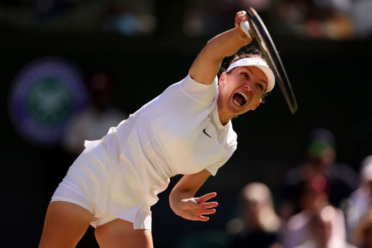 Nu s-a mai putut controla! Simona Halep, ieșire nervoasă după o greșeală neforțată în semifinala cu Elena Rybakina_1
