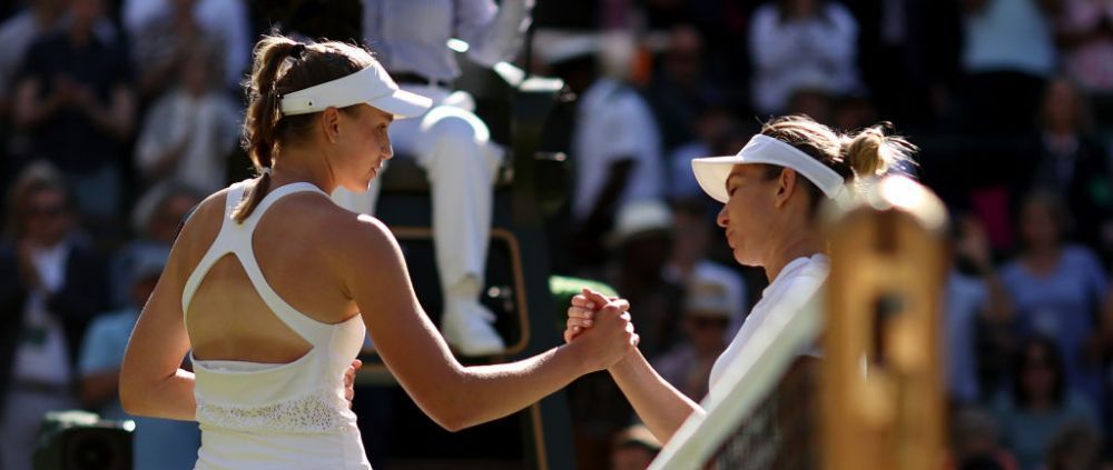 Simona Halep - Elena Rybakina 3-6, 3-6. Halep, eliminată în semifinala turneului de la Wimbledon. Rybakina - Jabeur, finala _20