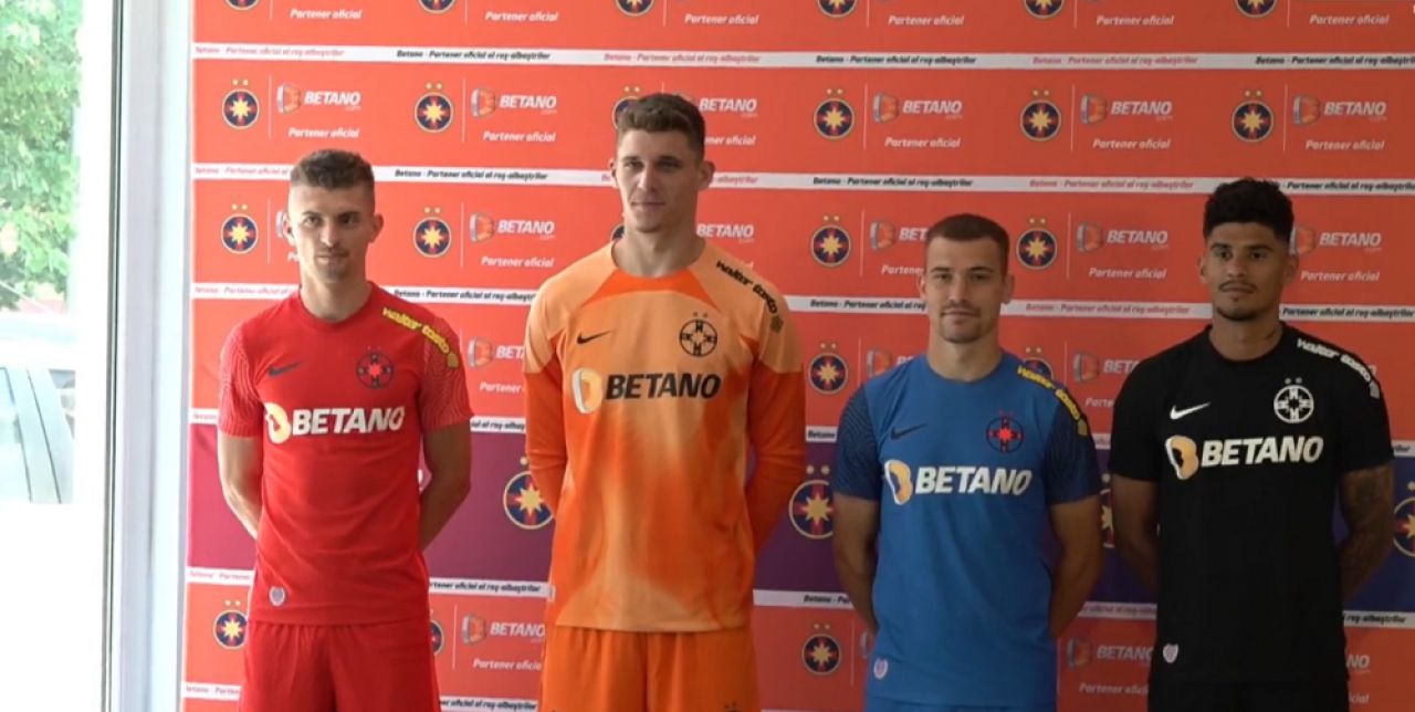 Primele imagini cu noul echipament de la FCSB: