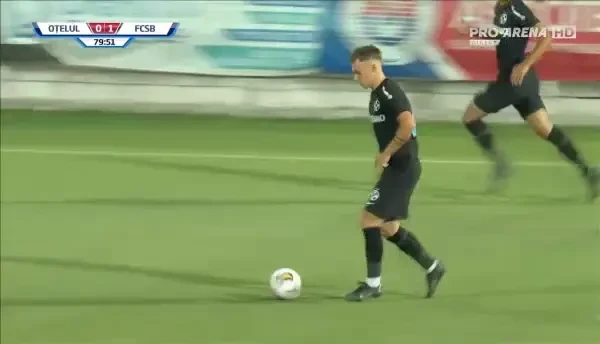 Oțelul - FCSB. Min 79: Ocazie FCSB!