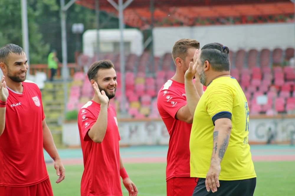 Bobonete a pierdut la scor cu Dinamo, dar a fost lăudat. 
