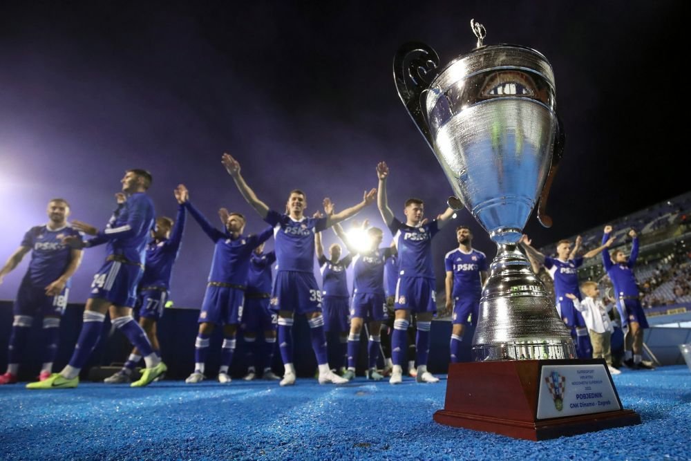 Trofeu uriaș! Imagini fabuloase de la Supercupa Croației, disputată între marile rivale Dinamo Zagreb și Hajduk Split_3