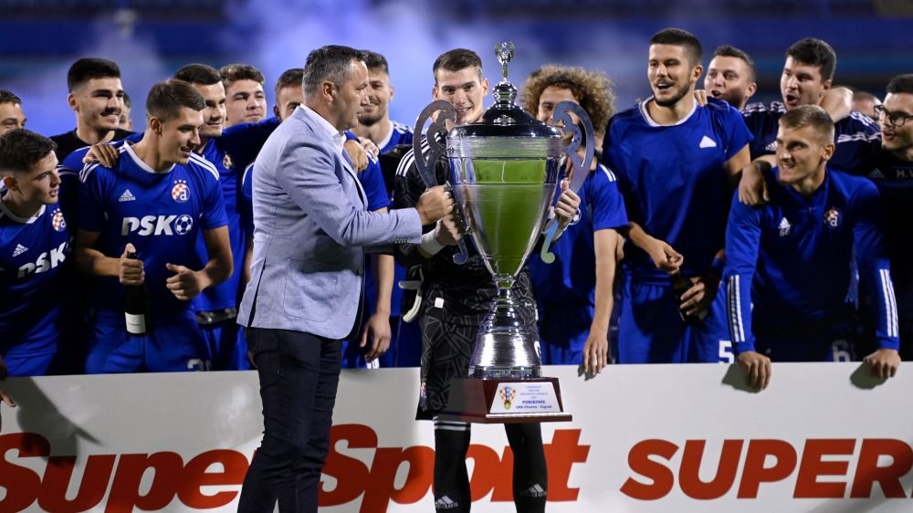 Trofeu uriaș! Imagini fabuloase de la Supercupa Croației, disputată între marile rivale Dinamo Zagreb și Hajduk Split_6