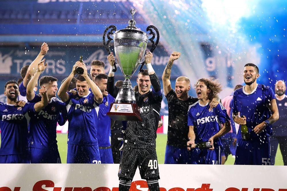 Trofeu uriaș! Imagini fabuloase de la Supercupa Croației, disputată între marile rivale Dinamo Zagreb și Hajduk Split_12