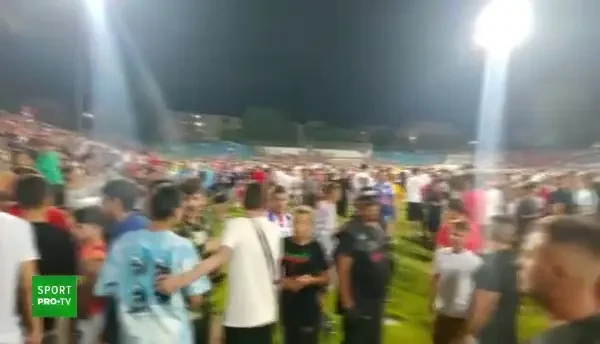 Fanii Oțelului Galați, după meciul cu FCSB