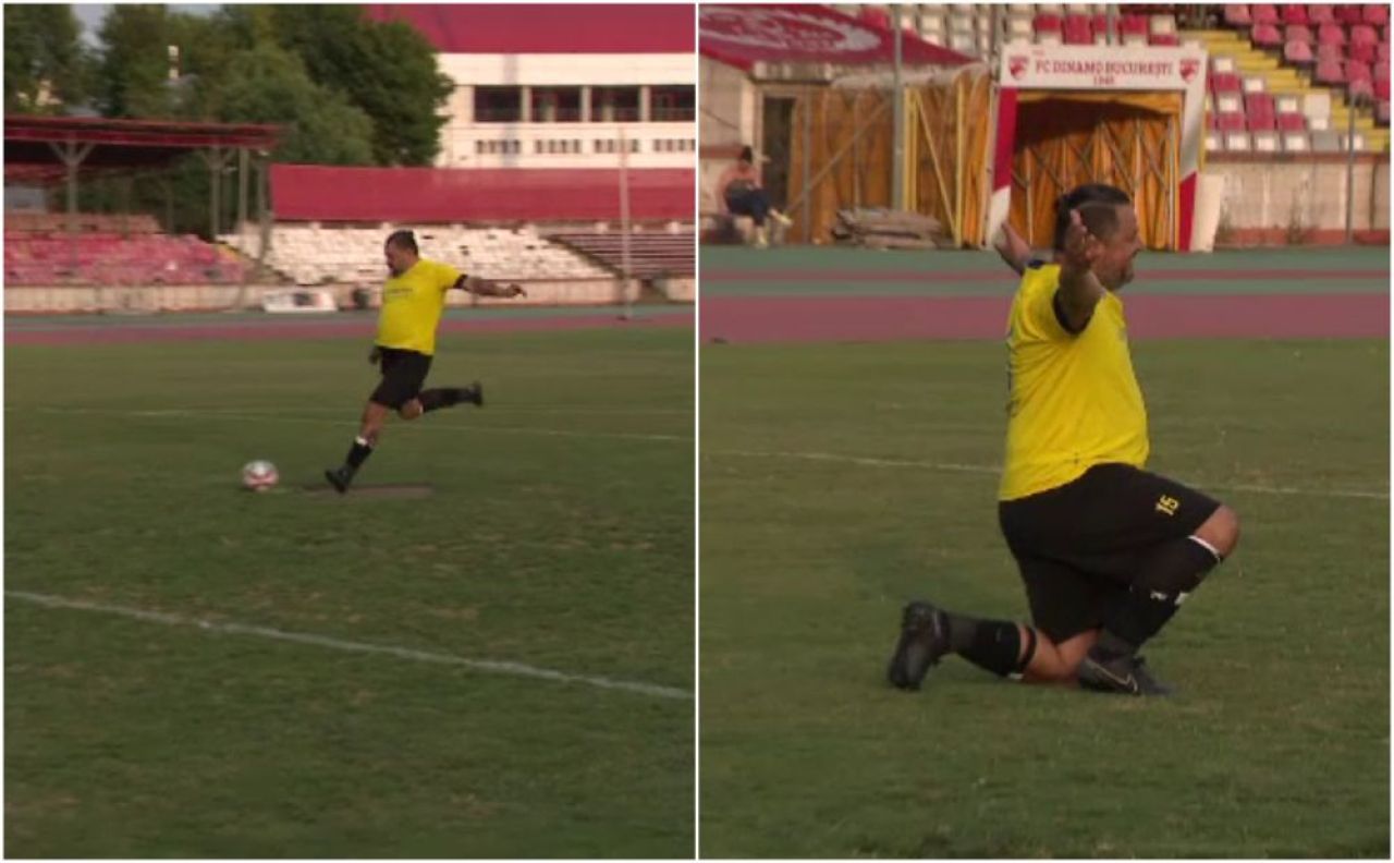 Mai tare ca jucătorii din Liga 1! Bobonete a executat perfect un penalty în meciul cu Dinamo, fără nicio șansă pentru portar_1