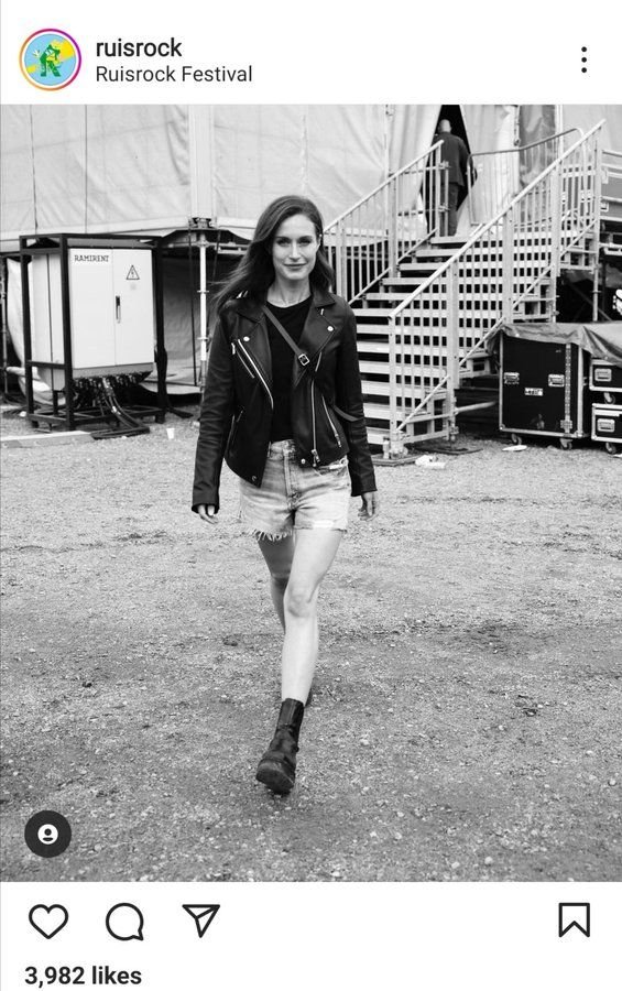 Ciucă al lor! Cum a apărut îmbrăcată superba Sanna Marin, prim-ministrul Finlandei, la un festival de rock_15