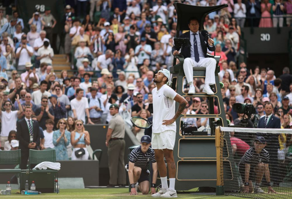 Finala Wimbledon 2022, Novak Djokovic - Nick Kyrgios 4-6, 6-3, 6-4, 7-6. Sârbul, campion la Wimbledon pentru a 4-a oară la rând!_26