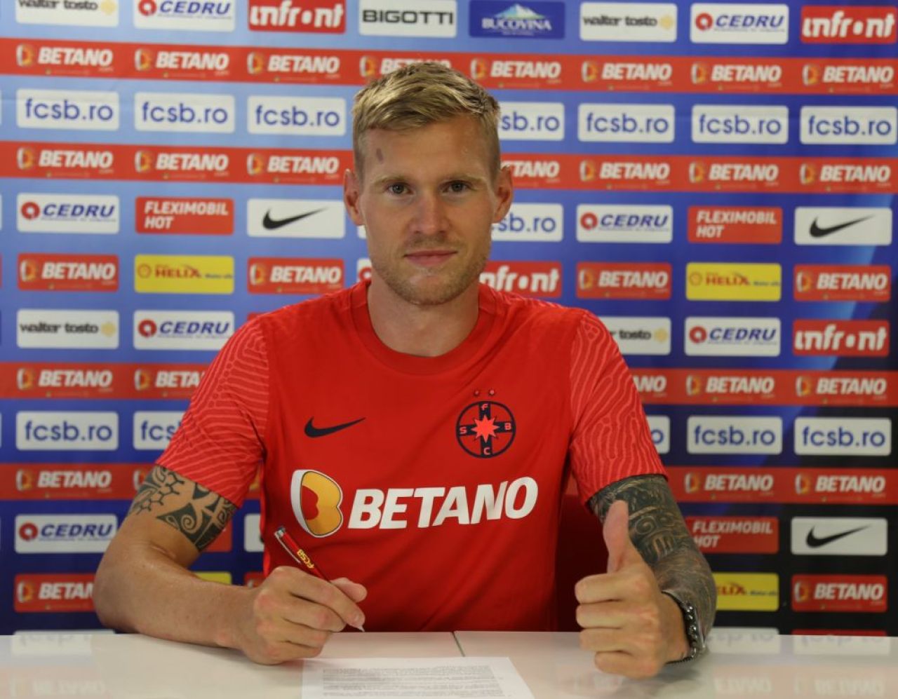 Joonas Tamm, prezentat la FCSB! CV-ul jucătorului pentru care a insistat Mihai Stoica_1